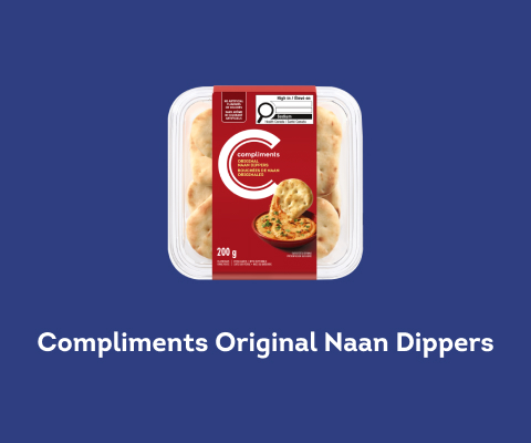 Container of Compliments Original Naan Dippers