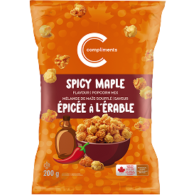 Popcorn épicé à l'érable