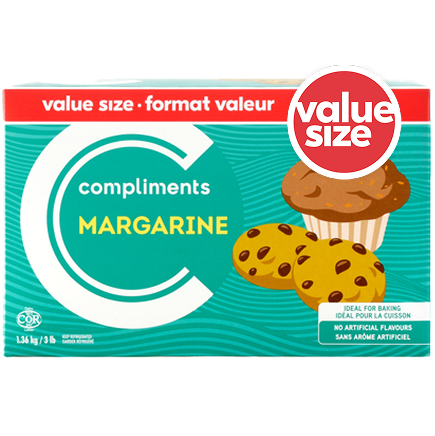 Bar of Compliments Hard Margarine