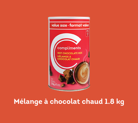 Mélange à chocolat chaud 1.8 kg