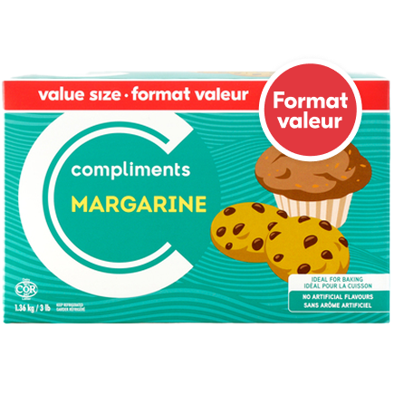 Bar of Compliments Hard Margarine