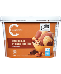 Chocolate Peanut Butter Ice Cream container