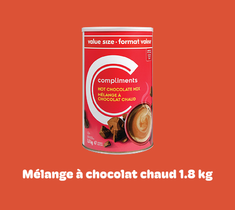 Mélange à chocolat chaud 1.8 kg